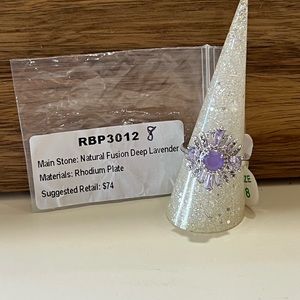 Bomb Party Natural Fusion Deep Lavender Size 8